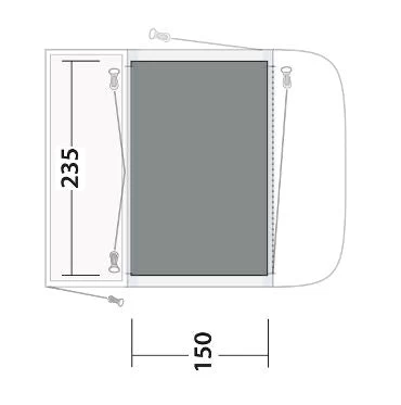 Outwell Newburg 160 Carpet 3 Outwell Newburg 160 Carpet - Image 3