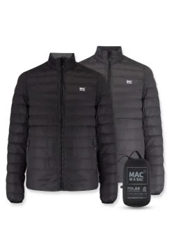 Men's Mac In A Sac Polar Reversible Down Jacket 7 Men's Mac In A Sac Polar Reversible Down Jacket -Outdoor Clothing Store polar manequin family black grey