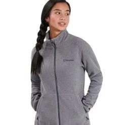 Berghaus Women's Prism Micro Polartec Interactive Fleece Jacket -Outdoor Clothing Store prism w grey 1