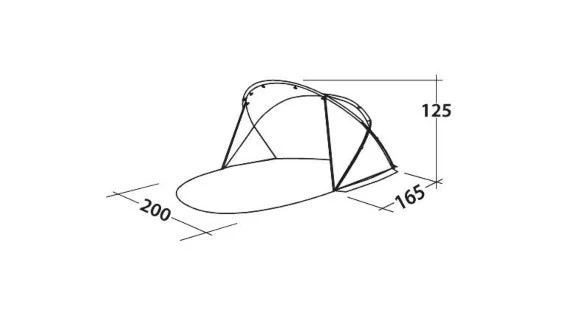 Easy Camp Beach Shelter Shell 2 Easy Camp Beach Shelter Shell - Image 2