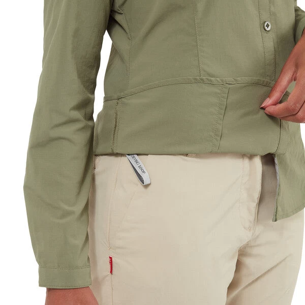 Craghoppers Women's NosiLife Adventure Long Sleeve Shirt 5 Craghoppers Women's NosiLife Adventure Long Sleeve Shirt - Image 5